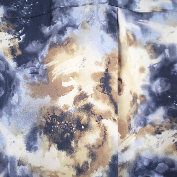 COPY - Reitmans abstract rolled sleeve blouse XXL - Picture 3 of 9